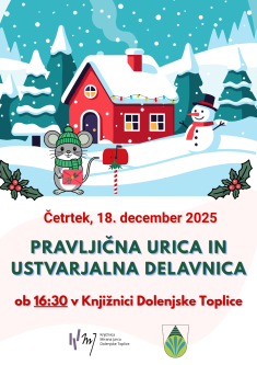 Slika dogodka Pravljična urica in ustvarjalna delavnica
