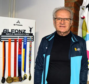 Slika dogodka Od prvih kilometrov do največjih maratonov sveta: Alfonz Cugmas