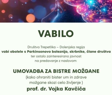 Slika dogodka Prof. dr. Vojko Kavčič: Umovadba za bistre možgane