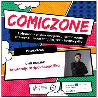 Slika dogodka Ciril Horjak – dr. Horowitz: Anatomija stripovskega lika