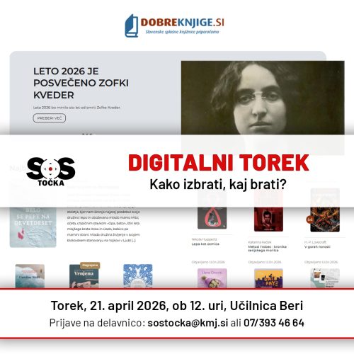 Slika dogodka Digitalni torek: Kako izbrati, kaj brati?