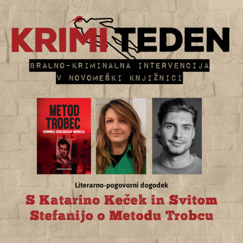 Slika dogodka S Katarino Keček in Svitom Stefanijo o Metodu Trobcu