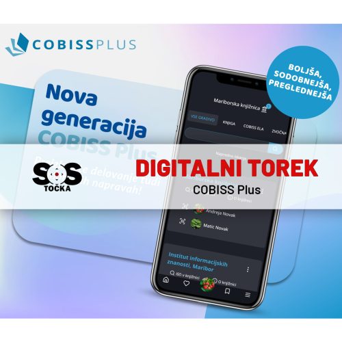 Slika dogodka Digitalni torek: COBISS Plus
